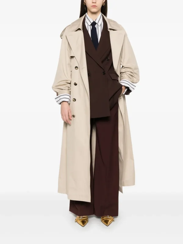 cotton trench coat