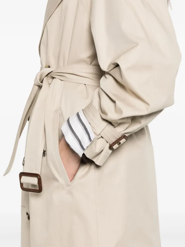cotton trench coat