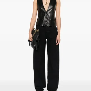 leather waistcoat
