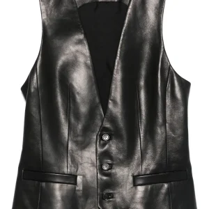 leather waistcoat