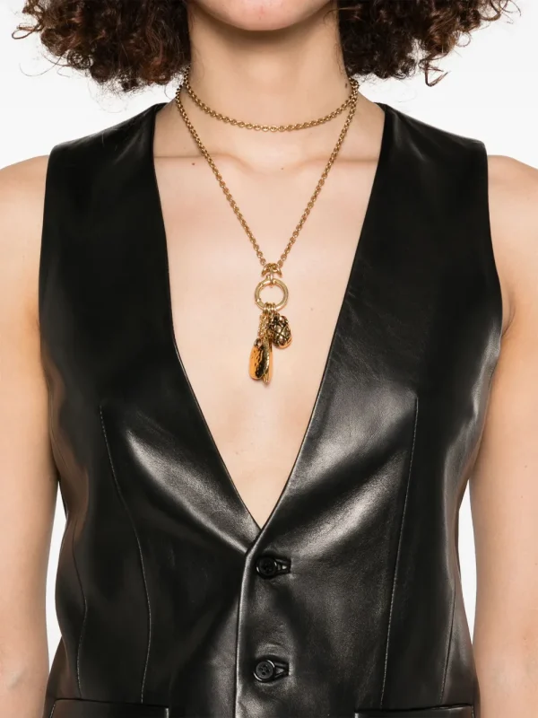 leather waistcoat