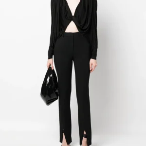 open-front ruched top