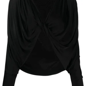 open-front ruched top