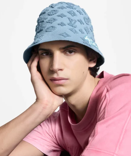 Monogram Sponge Bucket Hat