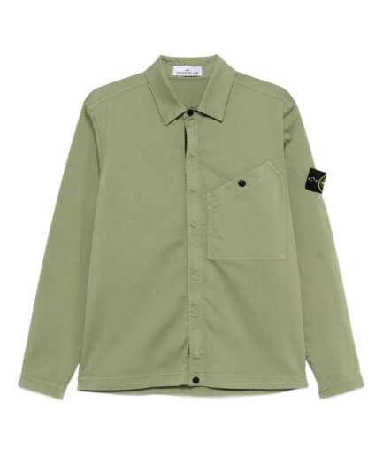 Compass-badge shirt